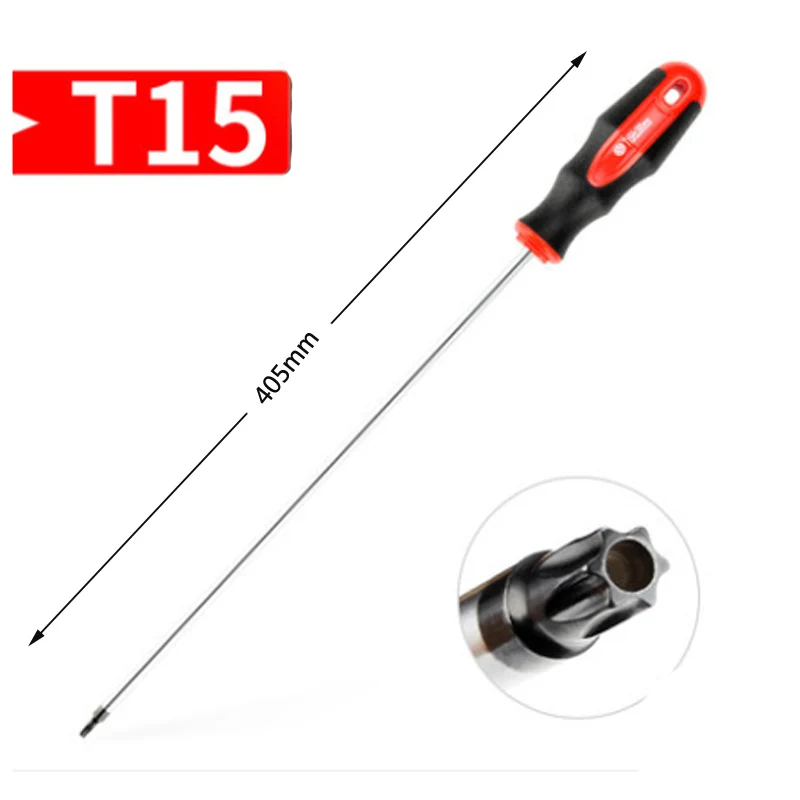 Отвертка Torx Star Precision S2 HRC50-62 Магнитный Отвертка T8 T10 T15 T20 T25 T27 T30 Для домашних телефонов ПК инструмент для ремонта - Цвет: NO9