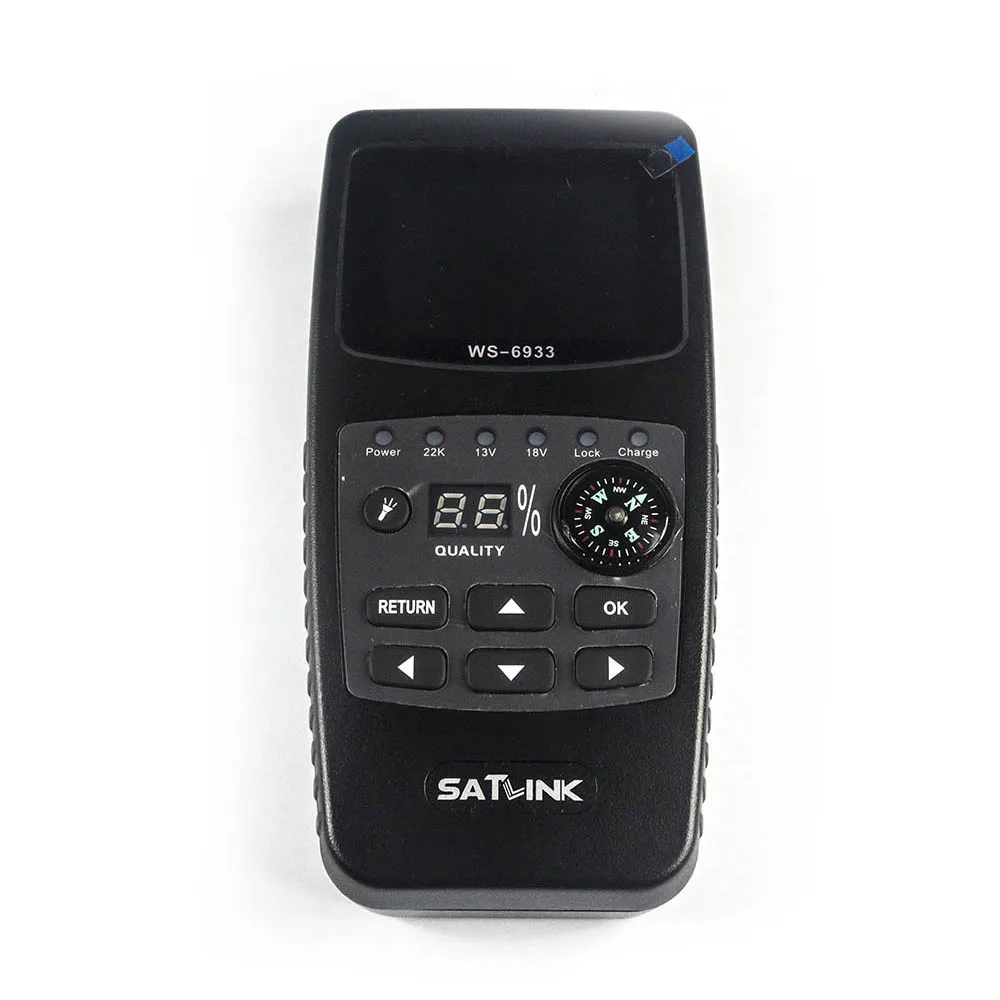 Спутниковый искатель Satlink DVB S2 FTA C & KU Band WS 6933 цифровой спутниковый измеритель