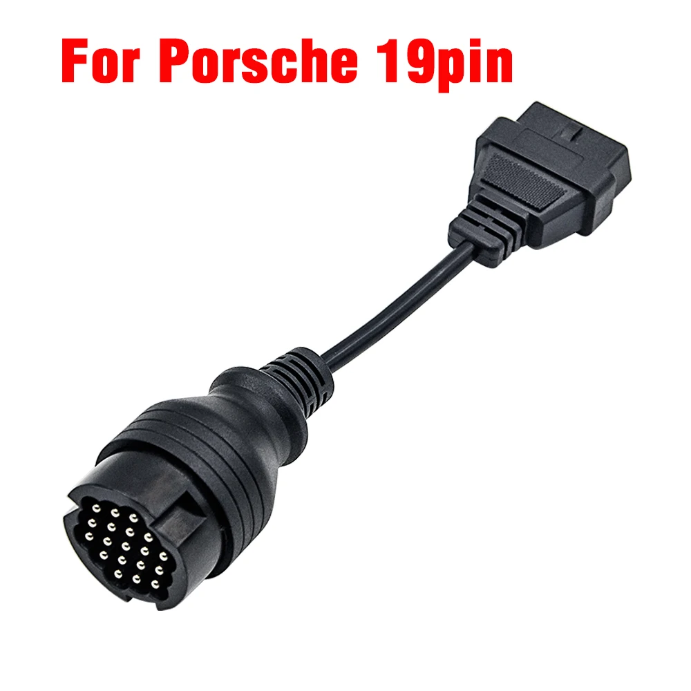 Для gm 12 Pin OBD 2 Соединительный адаптер для Toyota 17 pin 22 pin Автомобильный диагностический удлинитель для nissan 14 Pin to 16 pin - Цвет: Фиолетовый