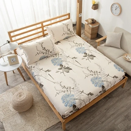 Fitted Sheet7 1 шт. Мультяшные постельные принадлежности, рисунок с животными, простыня на кровать, наматрасник, покрывала на резинке, хлопок, детская простыня - Цвет: Fitted Sheet7