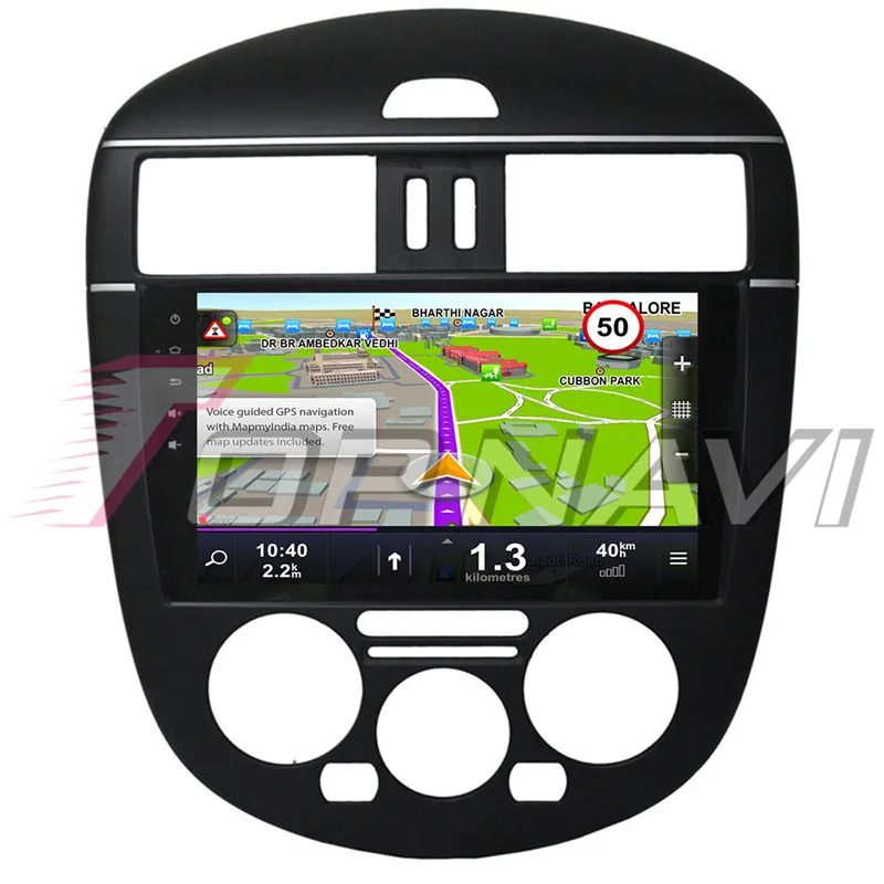 Авто головное устройство для Nissan Tiida L 2011 2012 2013 2014 2015 Android 8 1 9 ''Topnavi