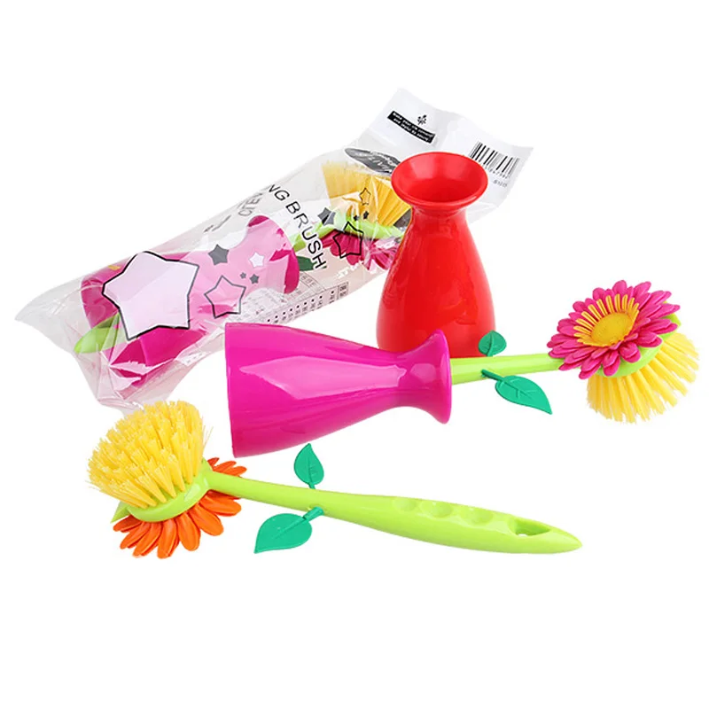 Щетка для мытья посуды милая кухонная щетка сковородок|cleaning tools|dish cleaning brushcleaning