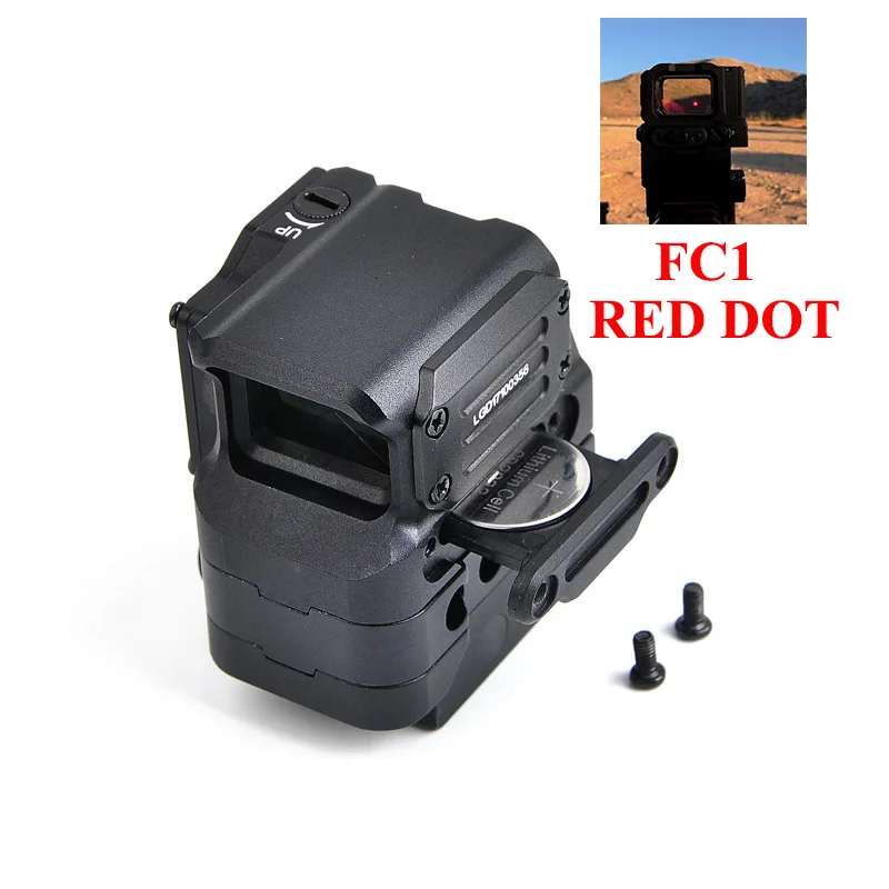 Новый оптический прицел DI FC1 Red Dot Reflex голографический для 20 мм рельса Тактическая