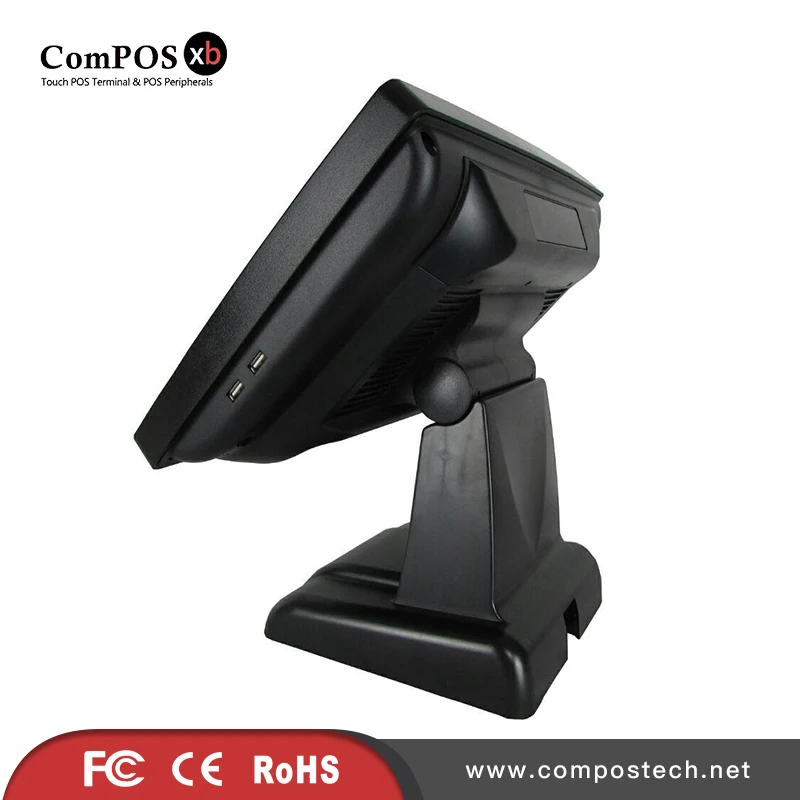 Бесплатная доставка 15 дюймов все в одном pos ПК сенсорный экран система точка