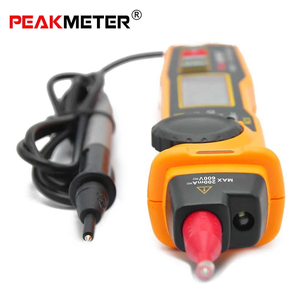 Peakmeter MS8211 ручка Тип Цифровой мультиметр Многофункциональный Мультиметры с НТС DC