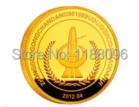 24k golden coin top quality plated gold coins cheap custom gold coins metal medals