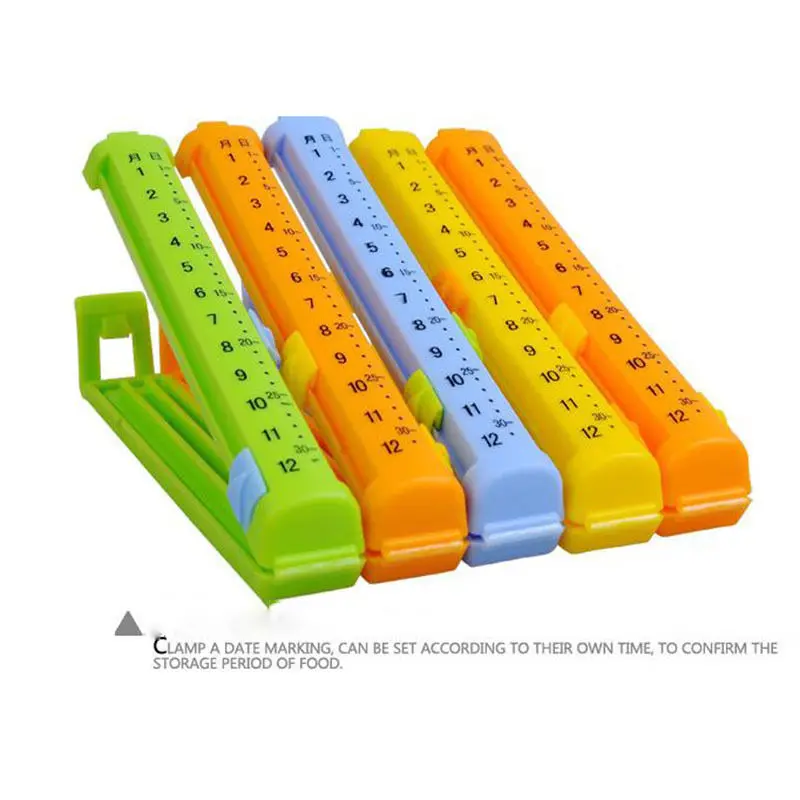 5 шт./лот портативные новые кухонные зажимы для упаковки закусок пластиковый