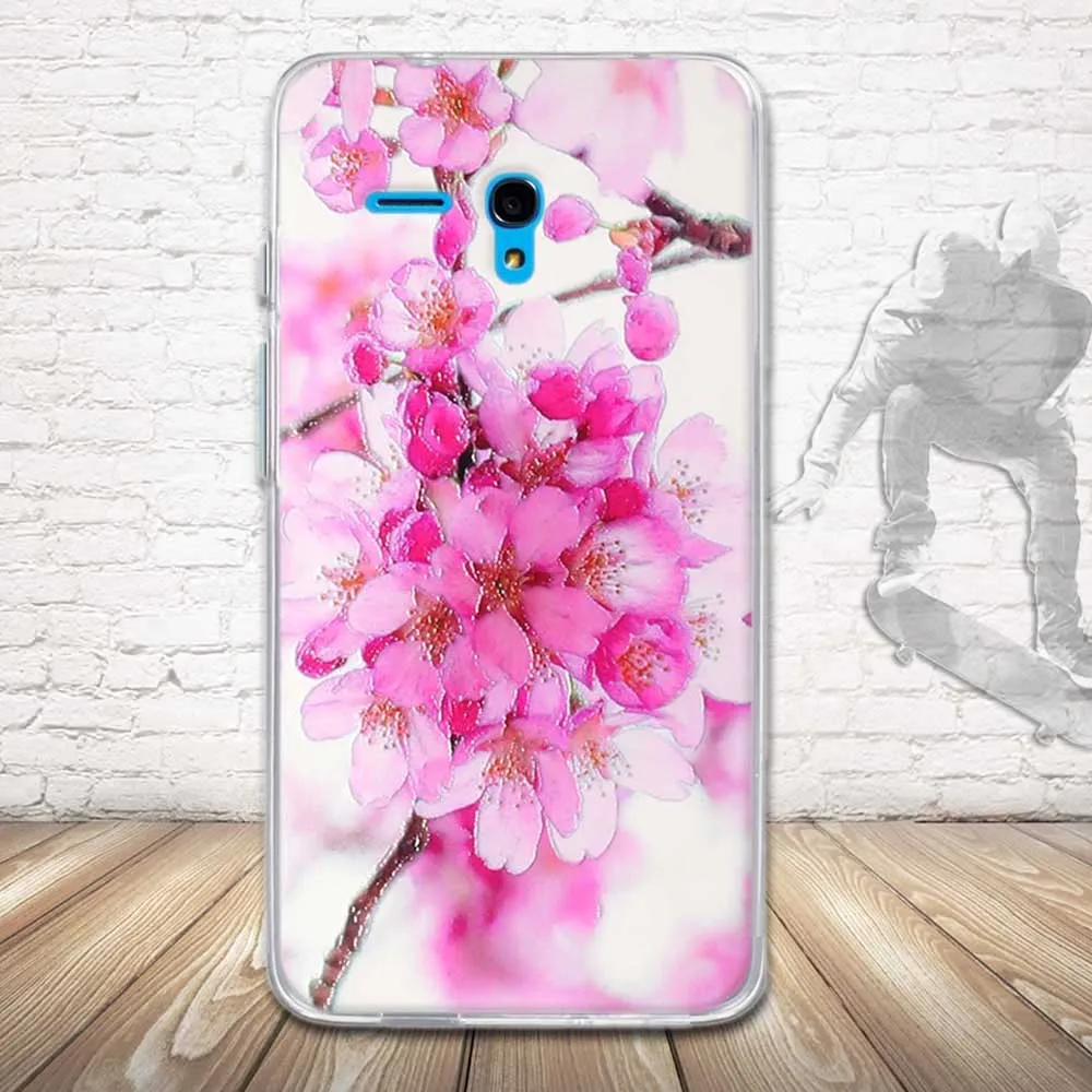 Чехол для Alcatel One Touch Fierce XL 5054D мягкий силиконовый чехол из ТПУ 5054 чехол|Бамперы| |