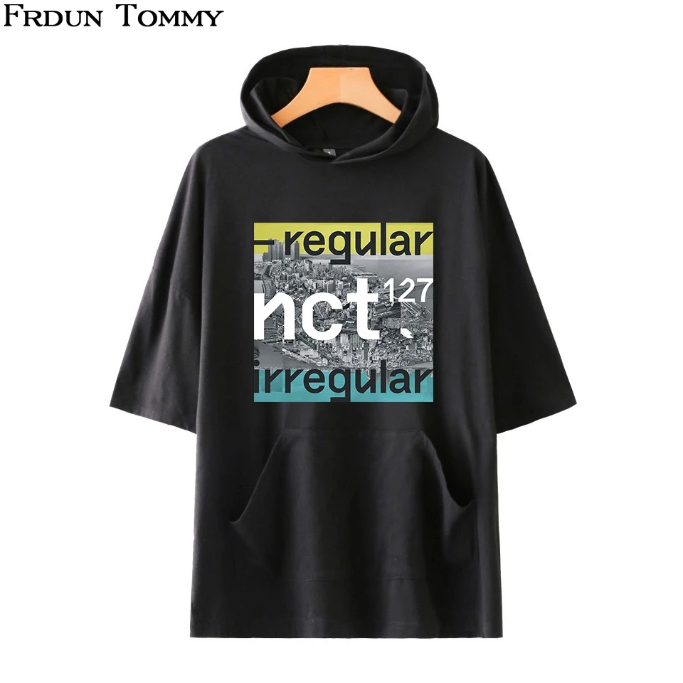 Толстовка с капюшоном и длинными рукавами NCT 127 футболка новый альбом