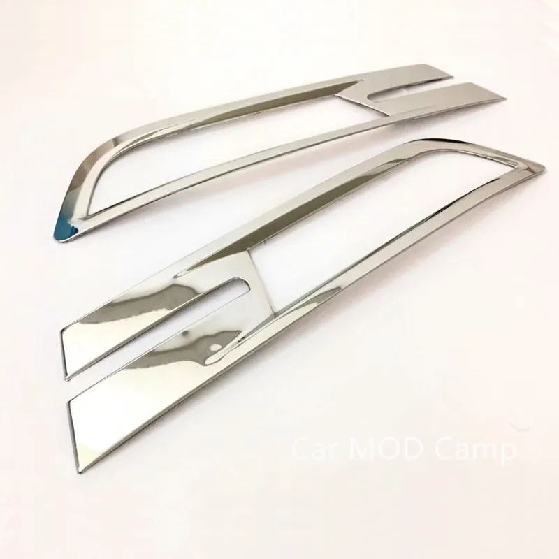 

Only fit European model! For Volkswagen Passat B8 2017 2018 Stainless Steel Front Fog Light Lamp Cover Trims 2pcs Car Styling