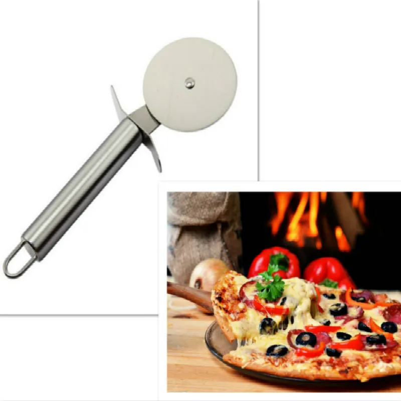 Нож для пиццы из нержавеющей стали круглый нож пиццы|stainless steel pizza cutter|pizza cutterstainless |