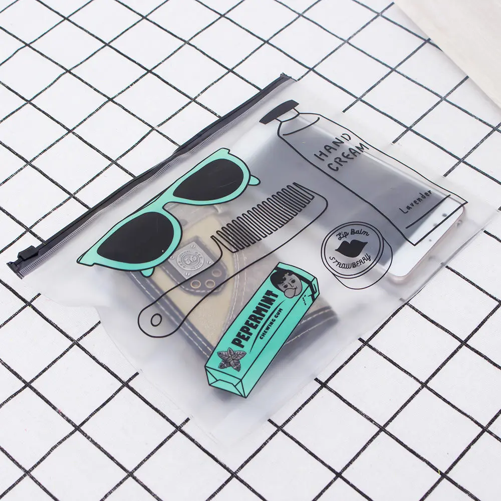 Модные прозрачные косметички из ПВХ для женщин дорожный органайзер туалетных