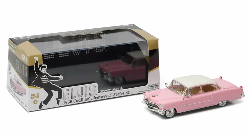 GL 1:43 1955 CADI Lac FLEETWOOD серии 60 специальный ELVIS PRESLEY сплав модель автомобиля литой под давлением металлические игрушки подарок на день рождения для детей мальчиков