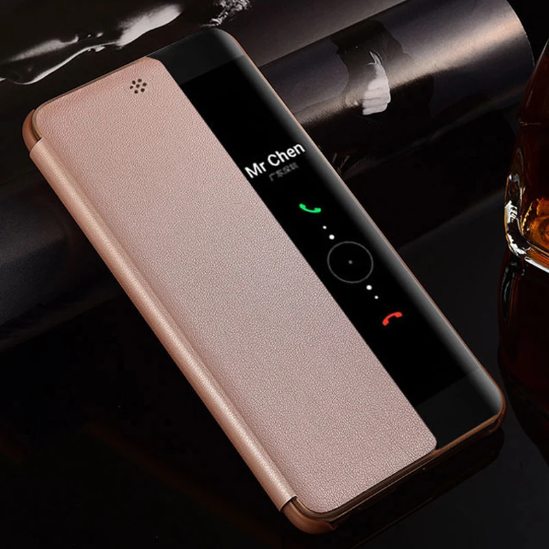 Удобный флип кейс из искусственной кожи чехол для Huawei P10 5 1 дюймов Plus mate 9 Pro 10 P20