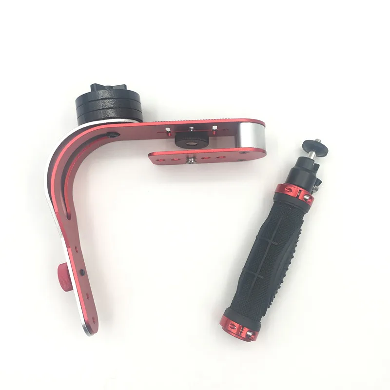 Сплав алюминий мини Ручной цифровой камера стабилизатор видеокамеры Видео Steadicam мобильный DSLR 5DII движения DV Steadycam для Gopro