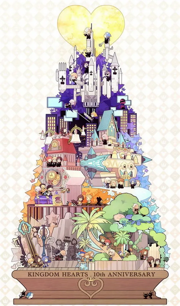 

Однослойное одеяло Kingdom Hearts с аниме персонажами 120*200 см #39491