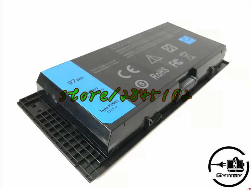 Аккумулятор для ноутбука 9 ячеек 11 1 В 97 Втч Dell Precision M4600 M4800 M6600 M6800 FV993 FJJ4W PG6RC 7DWMT jip2