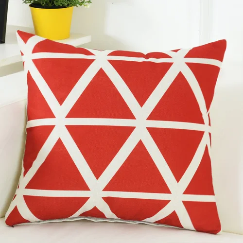 Decor Pillowcase Геометрическая декоративная наволочка, чехол, желтый банан, олень, животное, хлопок, лен, наволочка для дивана, наволочка для домашнего декора - Цвет: Decor Pillowcase