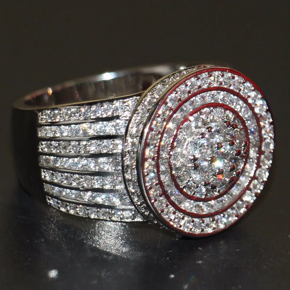 Женское кольцо на палец из стерлингового серебра 925 пробы с фианитом 5А|finger ring|wedding