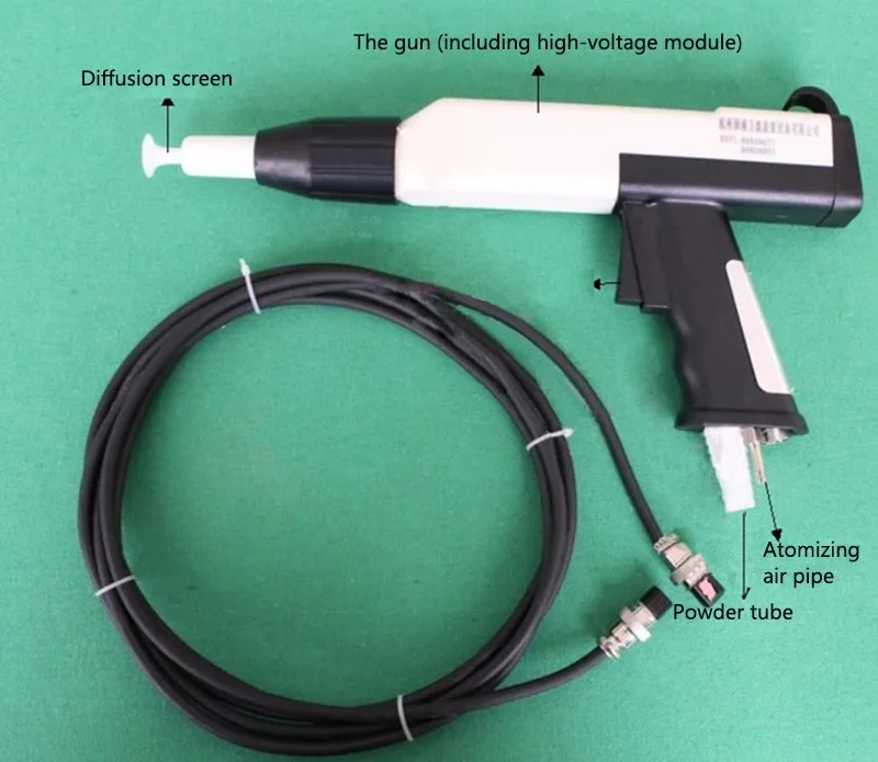 1 шт. электростатический распылитель краски для