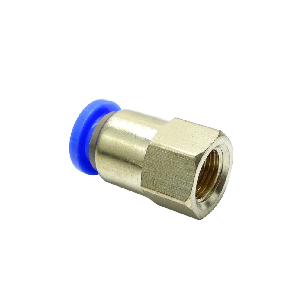 4 мм/6 мм/8 мм/10 мм/12 мм OD * 1/8 "/1/4"/3/8 "/1/2" bspp пневматический Push в