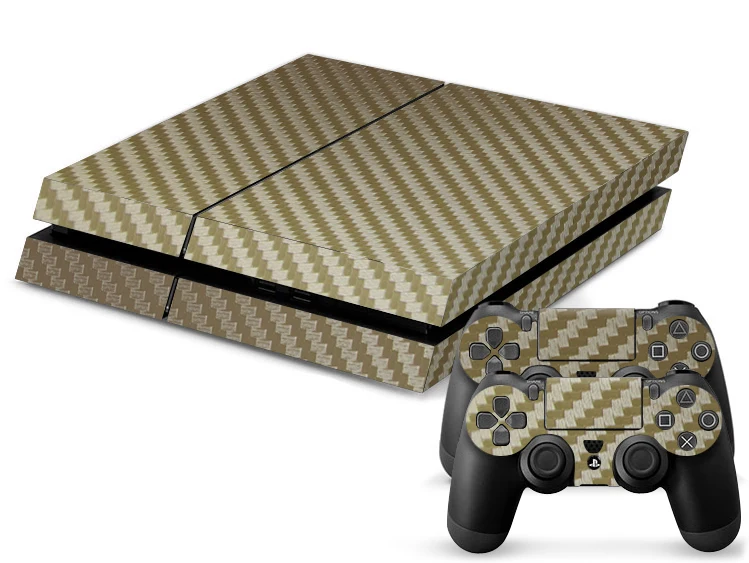 Простой стикер для кожи Чудесный дизайн консоли PS4 и двух контроллеров|Запасные