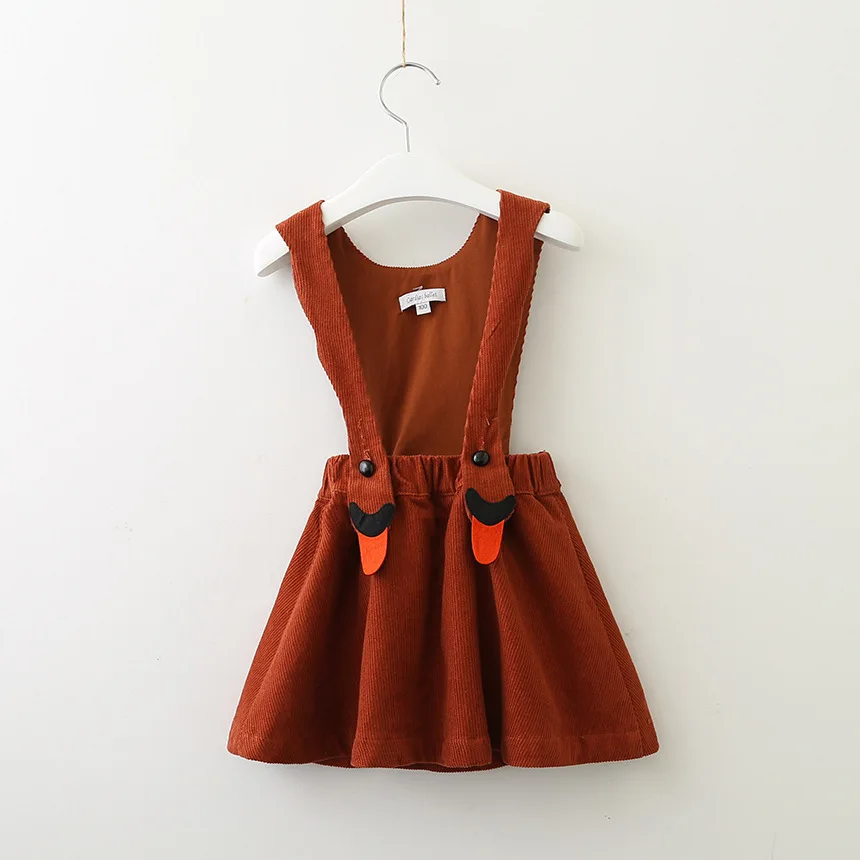 New Summer Girls Dress Kids Backless Animal Cartoon Fashion Clothing Children Vestido | Детская одежда и обувь