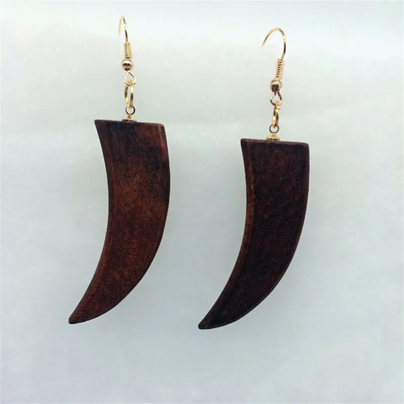 Парные индивидуальные большие серьги ручной работы из натурального