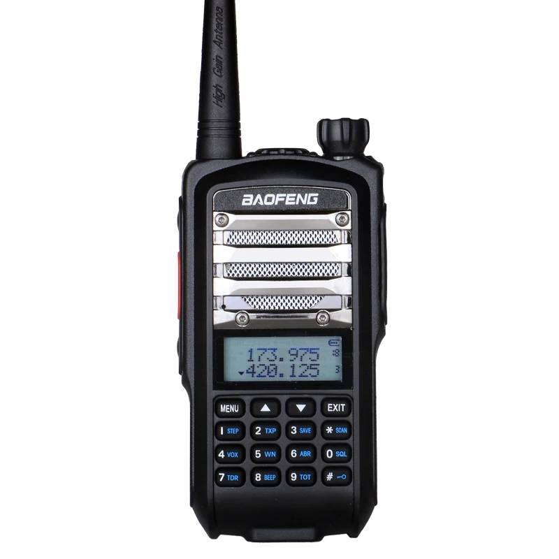 Baofeng UV5R UV9 иди и болтай Walkie Talkie 8 Вт Высокое Мощность VHF Любительская рация