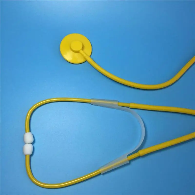 Детские головоломки DIY Science стетоскоп Популярная игрушка Дети моделирование стетоскопы доктор пластик ABS сборные игрушки подарки