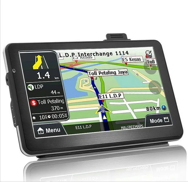 7 портативных автомобильных GPS навигаторов Windows CE 6 0 Bluetooth многоязычная карта 3D FM CMM