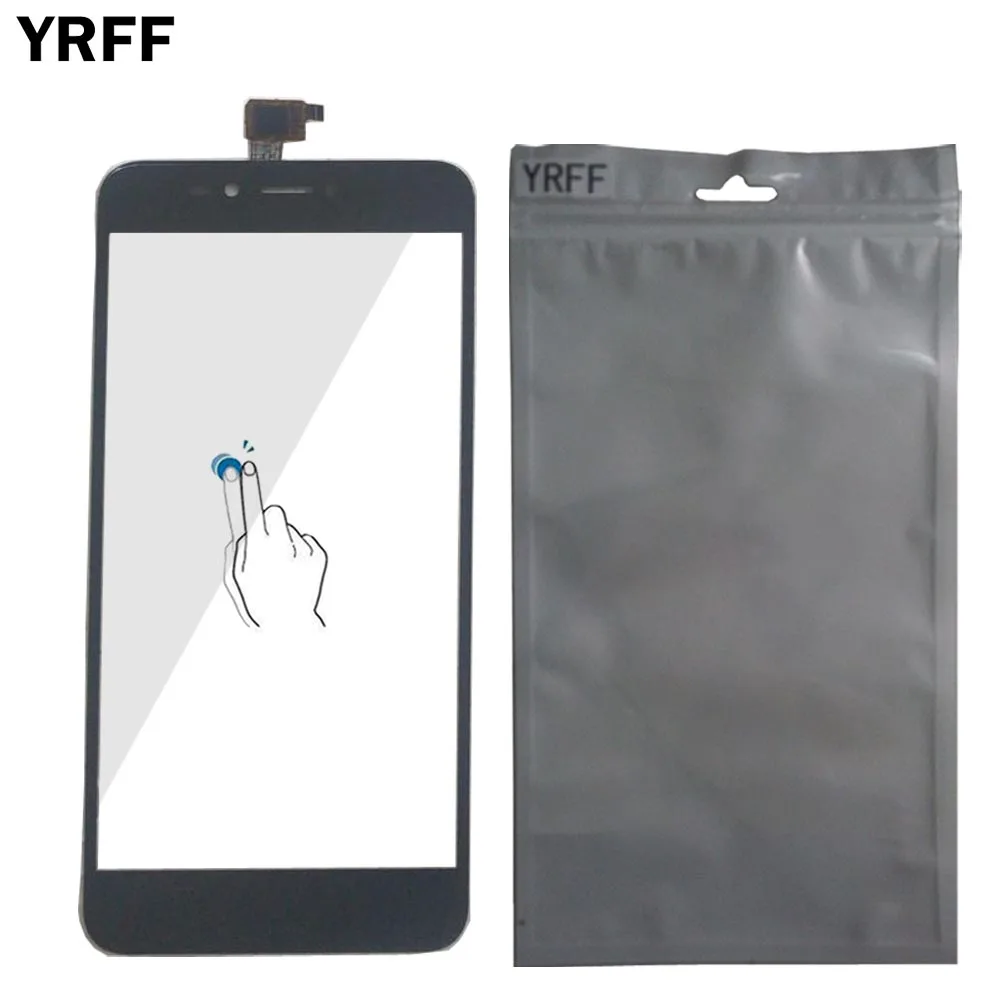 Переднее стекло YRFF для мобильного сенсорного экрана 5 дюйма Wiko U Pulse сенсорный