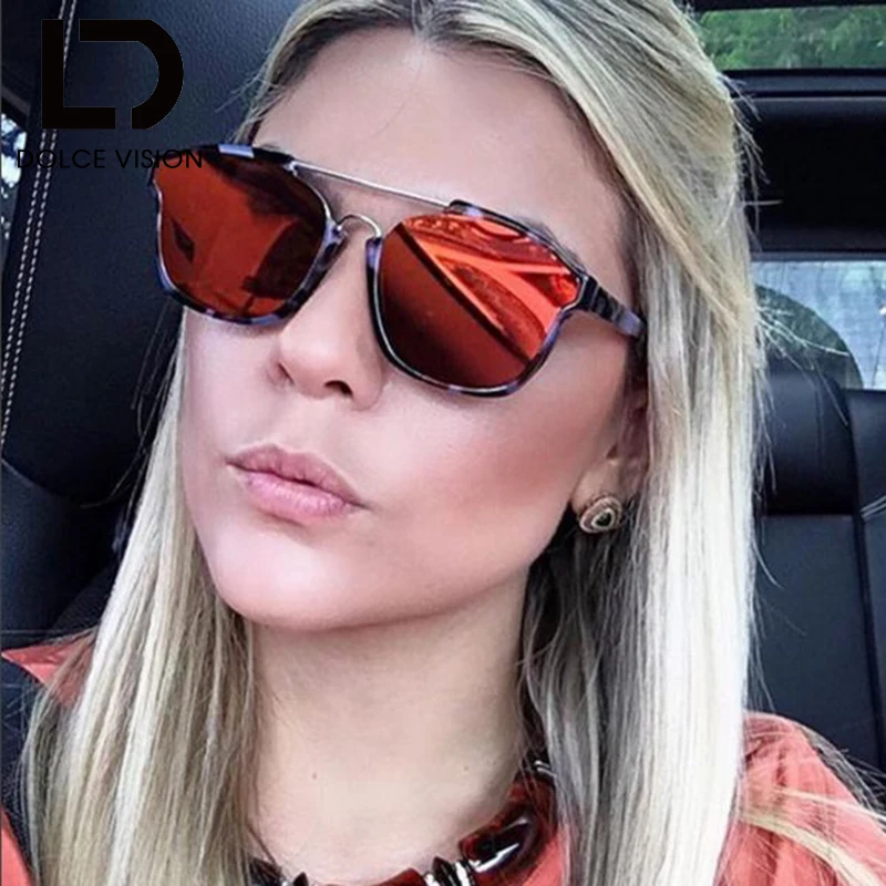 Мужские и женские оригинальные фирменные очки dolce&vision модные солнцезащитные с