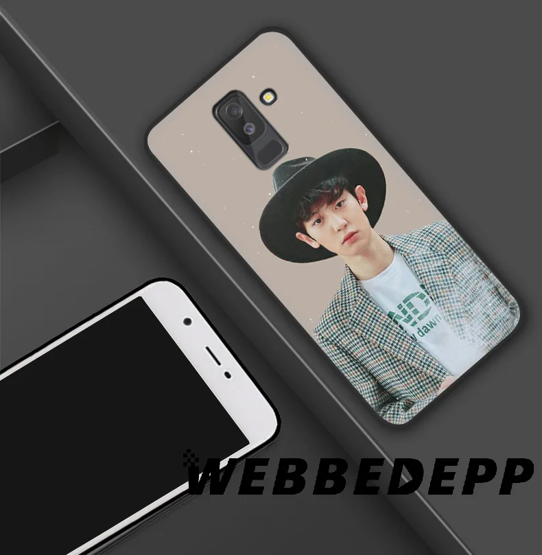 WEBBEDEPP Sehun Chanyeol EXO Мягкий ТПУ силиконовый чехол для Samsung Galaxy S10 S10e S9 S8 Plus S7 S6 Edge &amp J6 |