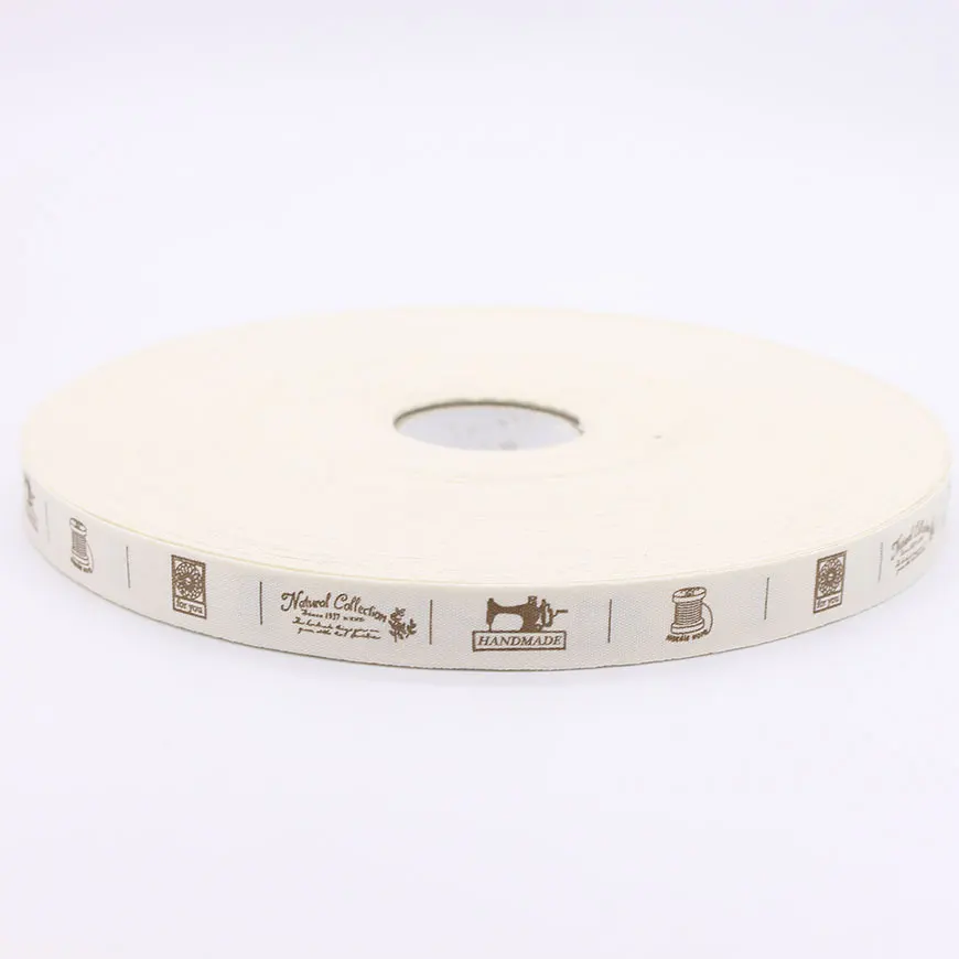 Натуральная Коллекция хлопковая тесьма ручной работы Zakka этикетка для шитья