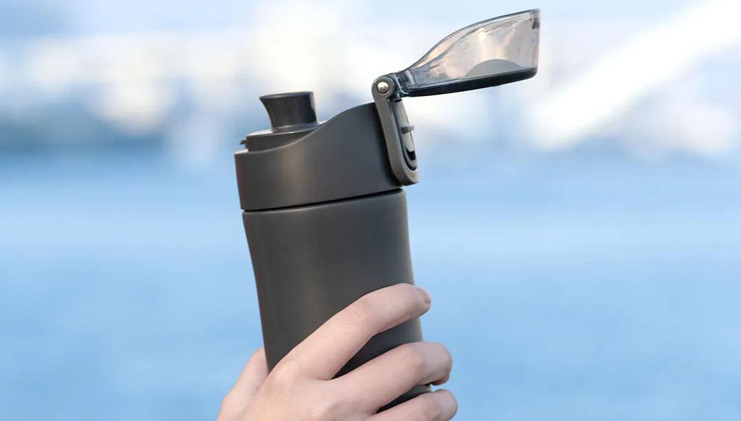 Оригинальная Xiaomi mi jia VIO mi, вакуумная колба из нержавеющей стали, 24 часа, «Умная» бутылка для воды, термос с одной рукой