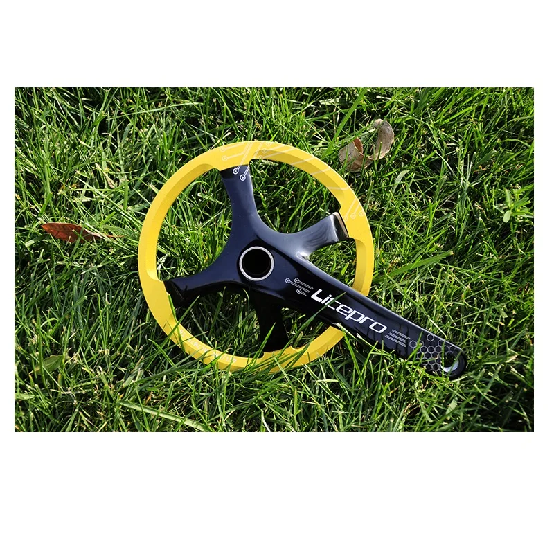 

Litepro 45T 14inch Small wheels Bicycle Crank Chian Wheel Square Hole Design New Four claw tooth Disk Bike Cycling Accessory