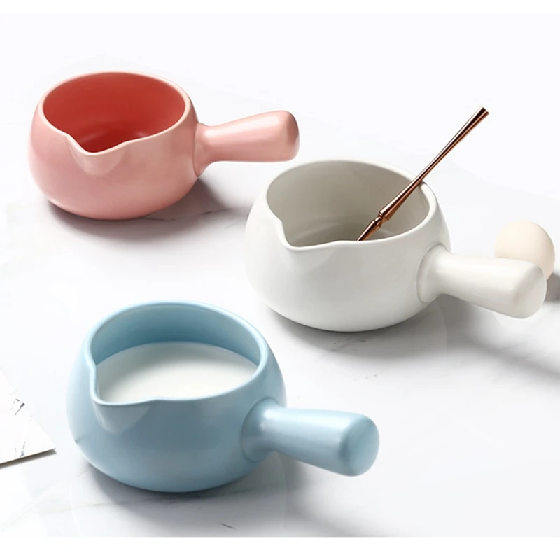 700 мл японский керамический горшок для молока мини кастрюля готовки термостойкая