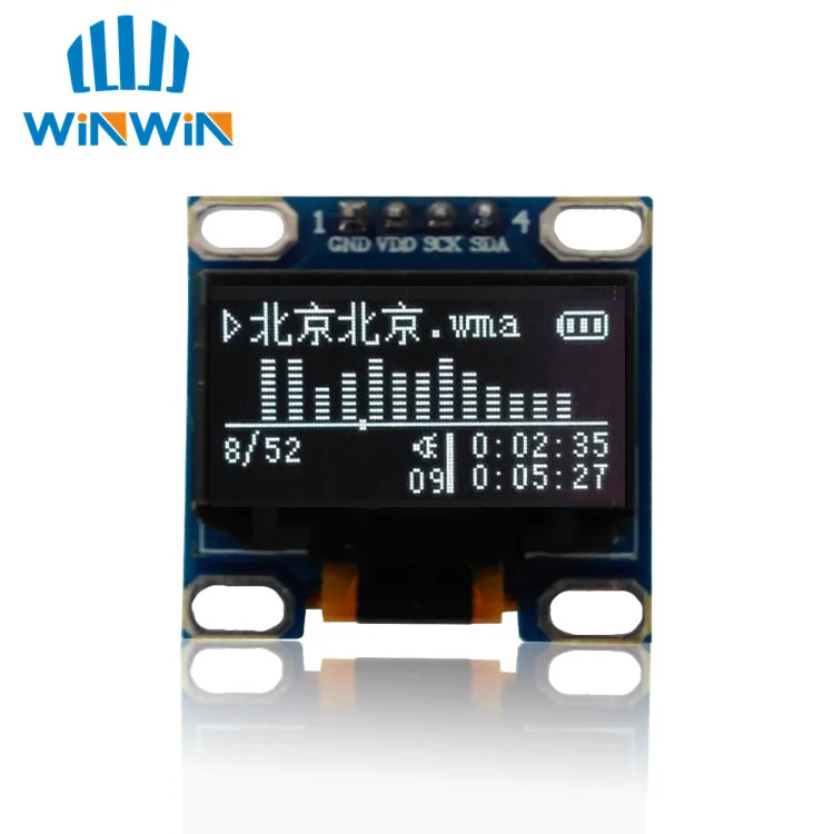 10 шт. 0,9" SPI/IIC IEC Коммуникационный белый/синий/желтый/синий 0,96 дюймов OLED модуль 128X64 OLED ЖК-дисплей модуль для ARDUINO