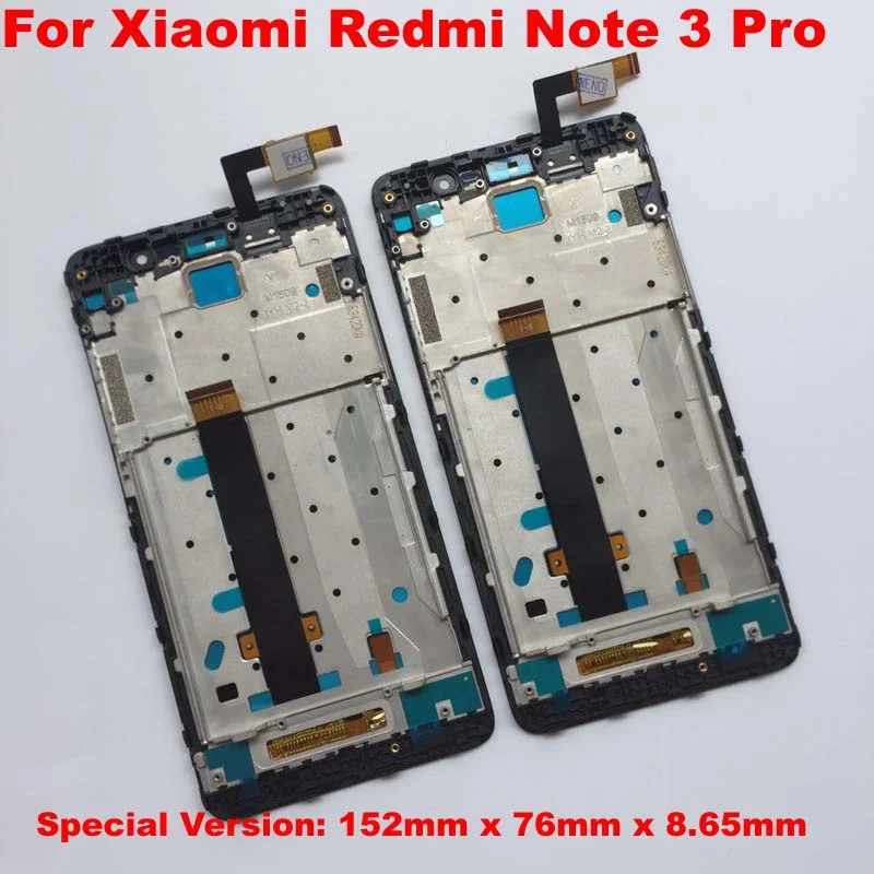 Рамка 152 мм для Xiaomi Redmi Note 3 Kate специальная глобальная версия ЖК-дисплей сенсорный экран дигитайзер для Redmi Note 3 Pro+ рамка