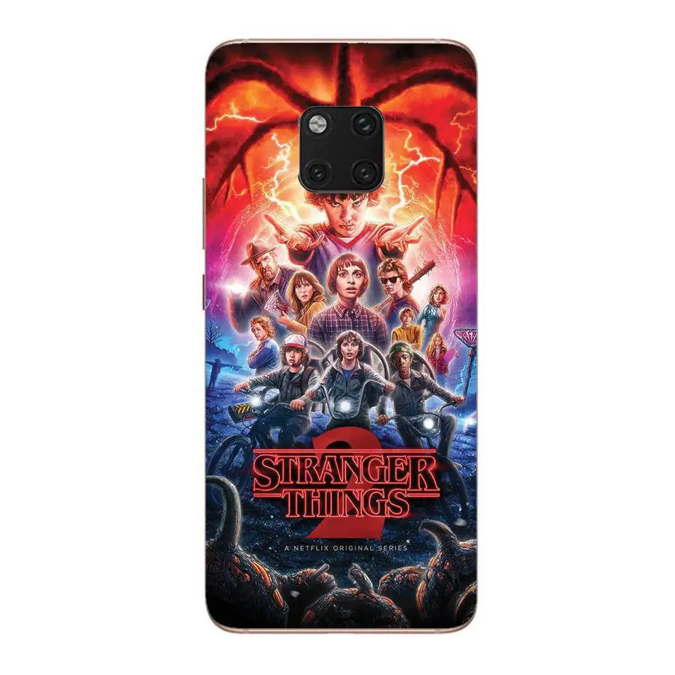 Stranger Thing Сезон 3 Мягкий ТПУ силиконовый чехол для телефона huawei Mate10 Mate20Lite Pro P8Lite P9 P10 P20 P30Lite