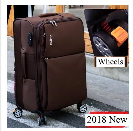 Чемоданчики KAWEIDA Oxford Spinner чемоданов для путешествий мужчин сумки багажа на