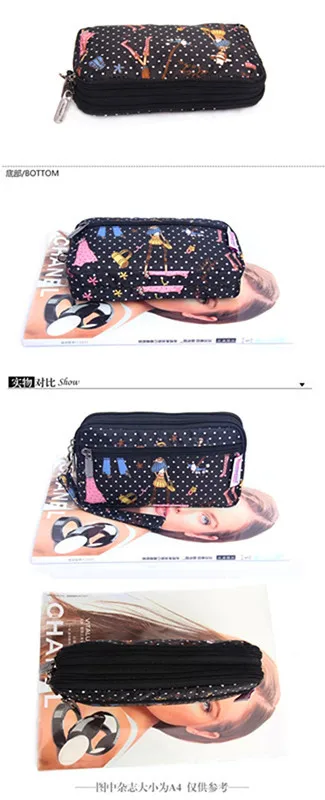 Женская сумка каваи для монет телефона смены на молнии кошелек с рисунком футляр