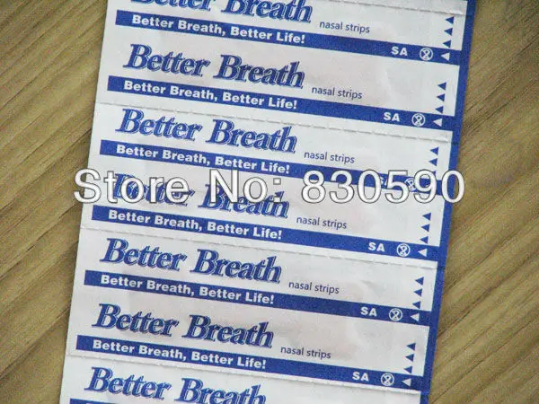 Бесплатная доставка 2000 шт./лот 100% не требующие храпа полоски для носа облегчение