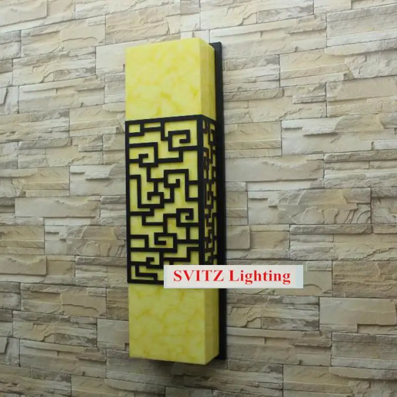 Садовый огромный длинный настенный светильник уличное настенное освещение