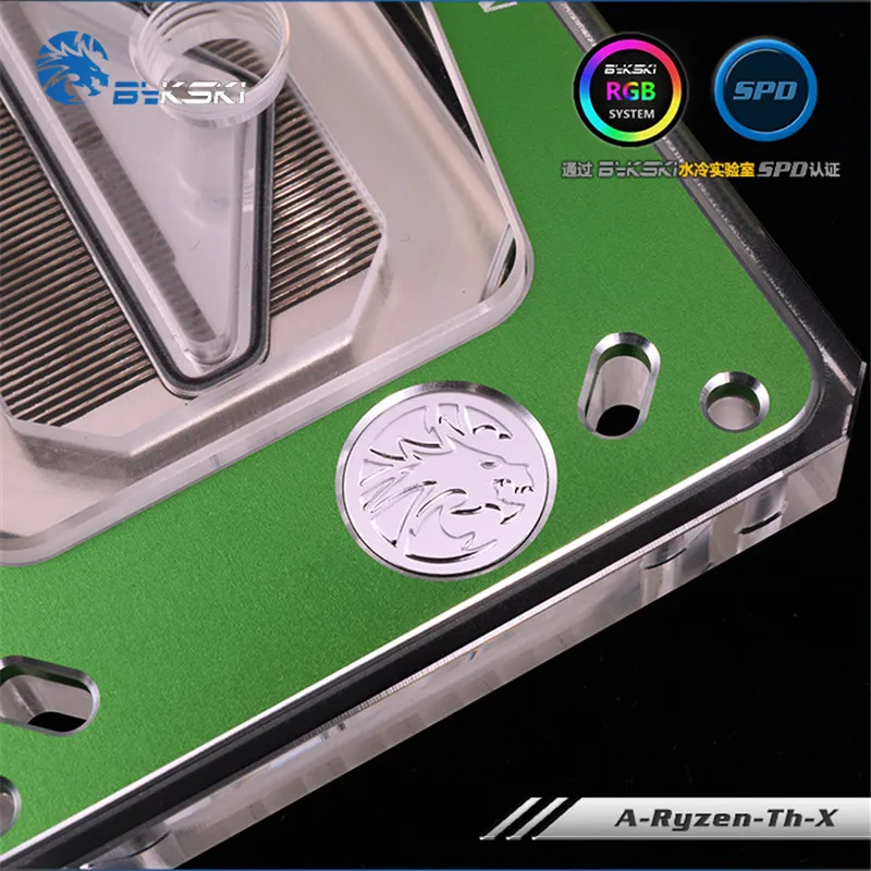 Блок водяного охлаждения процессора Bykski для AMD серии 940 AM2 + AM3 AM4 x397 RGB/RBW|Кулеры и