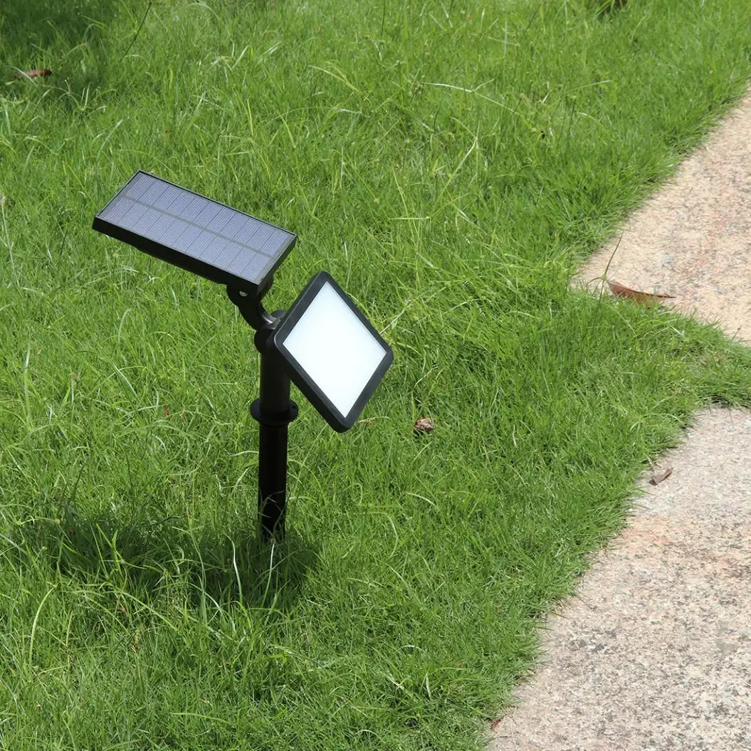 Наружная Водонепроницаемая 48 LED портативная солнечная энергетическая лампа с