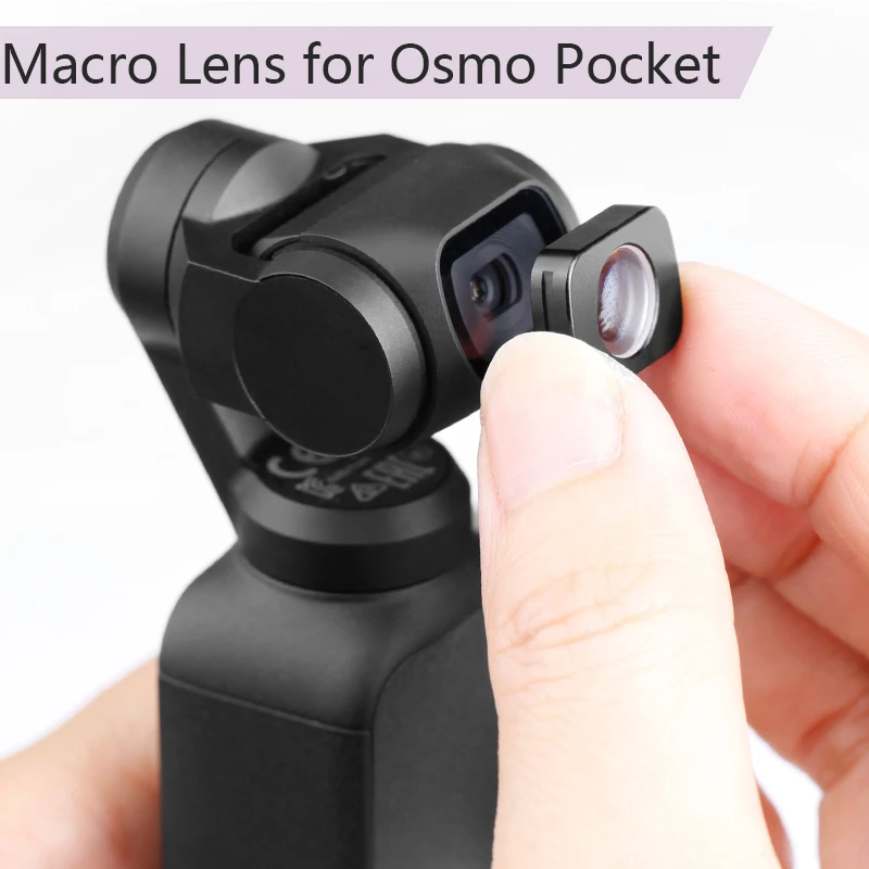 Оптическое стекло Mini Portable Magnetic Macro Lens для DJI Osmo Pocket/Pocket 2 Camera Handheld Gimbal Accessories |