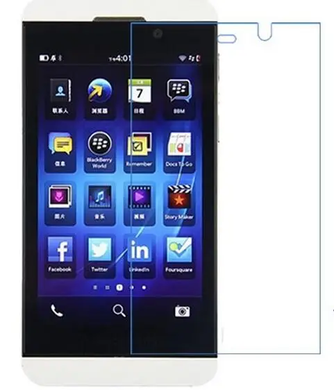2 шт./лот HD фильм Прозрачный Протектор Экрана для Blackberry Z30 телефон Ясно Передняя