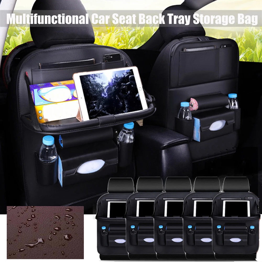 Портативная сумка для хранения на спинку сиденья автомобиля